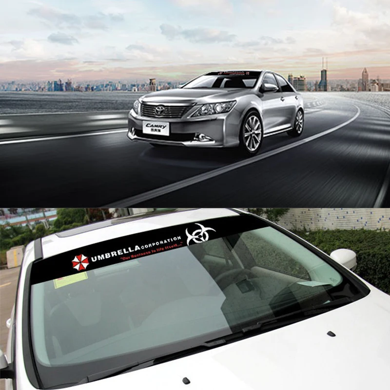 Водонепроницаемые наклейки на лобовое стекло автомобиля Atreus1X для BMW e46 e39 e36 Audi a4 b6