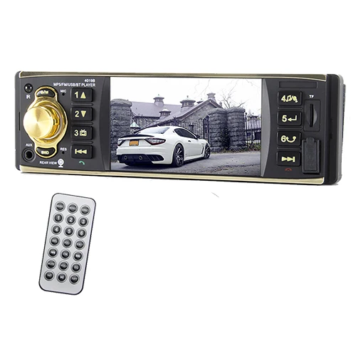 Car Radio Only SINOVCLE " TFT экран 1 Din автомагнитола аудио стерео Bluetooth MP3 USB AUX FM Аудио плеер с камерой заднего вида пульт дистанционного управления - Цвет: Car Radio Only