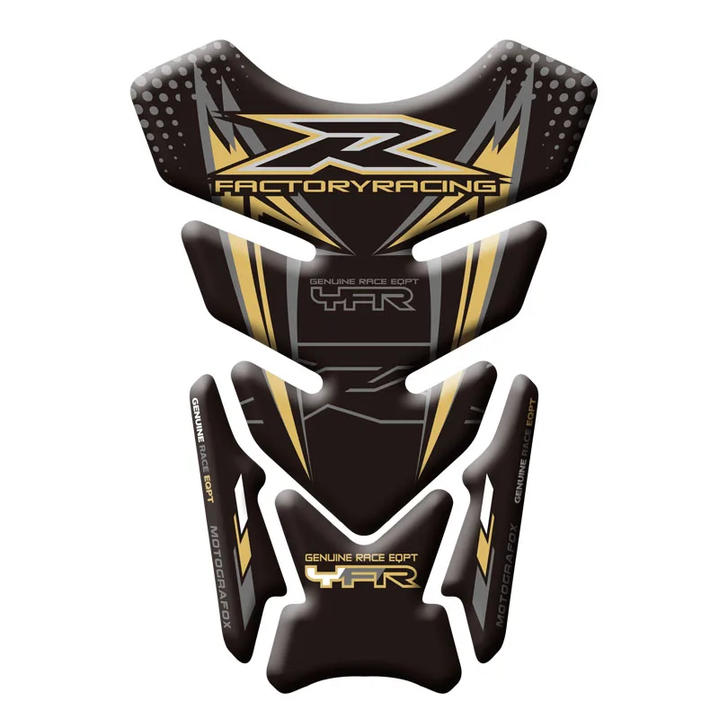 3D наклейка на бак мотоцикла протектор чехол наклейки Tankp для Yamaha YZF R1 R6 Fishbone
