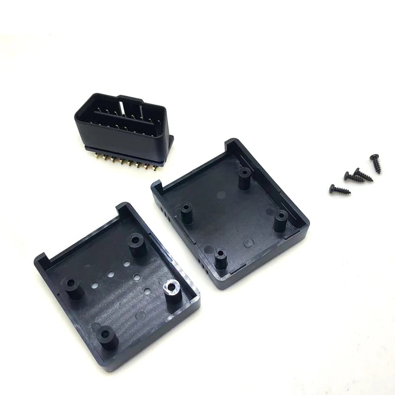 12 В автомобильный Автомобильный разъем OBD2 16pin позолоченные изогнутые иглы
