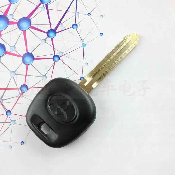 Keyshell с чипом слот для Toyota corolla eiz highlander Замена механического замка