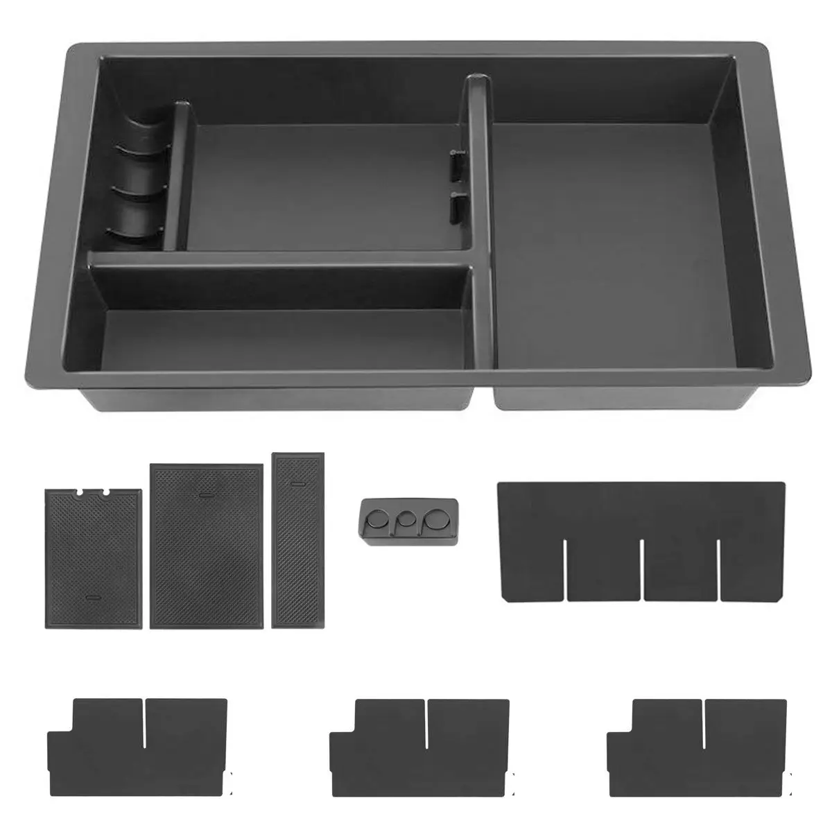 Центральной консоли Организатор лоток для Ford Super Duty F250 F350 2011- салонные аксессуары