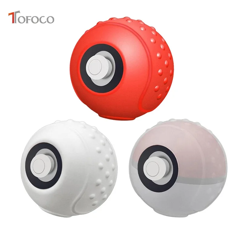 Силиконовый чехол для Nintendo Switch PokeBall Plus контроллер с защитой от царапин