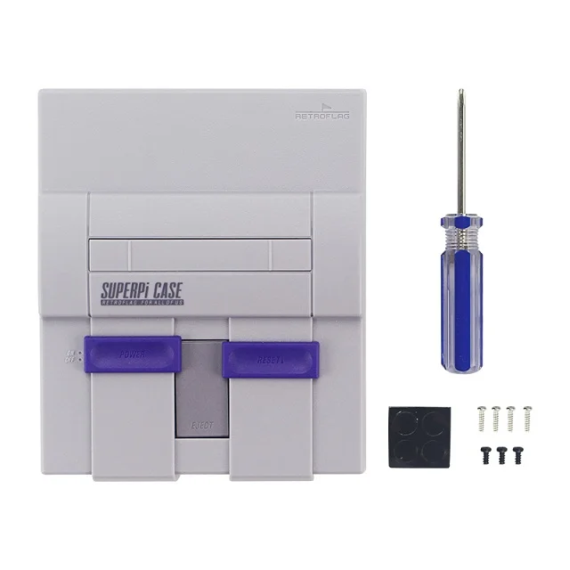 Bundle 1 Retroflag SUPERPi Чехол-U Raspberry Pi 3 NESPi чехол с функциональной кнопкой подходит для Raspberry Pi 3 Model B Pi3 3B Plus - Цвет: Bundle 1