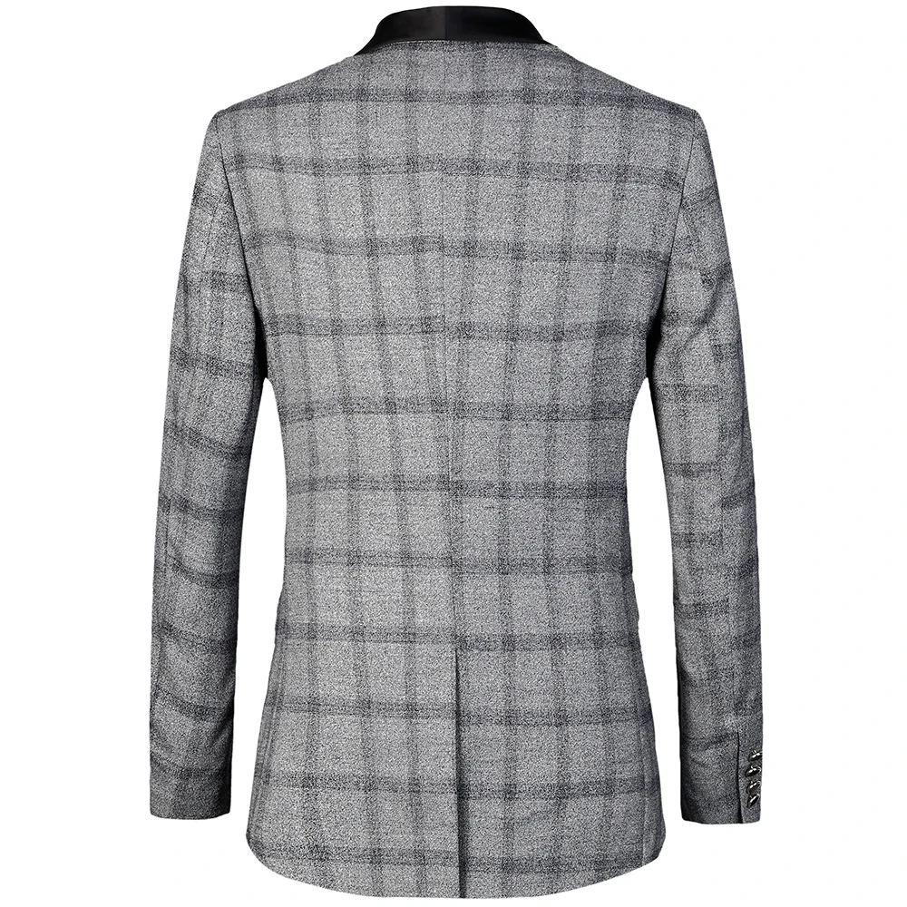 Элитный бренд для мужчин куртка Slim Fit 2018 новый мужской парадный смокинг куртки
