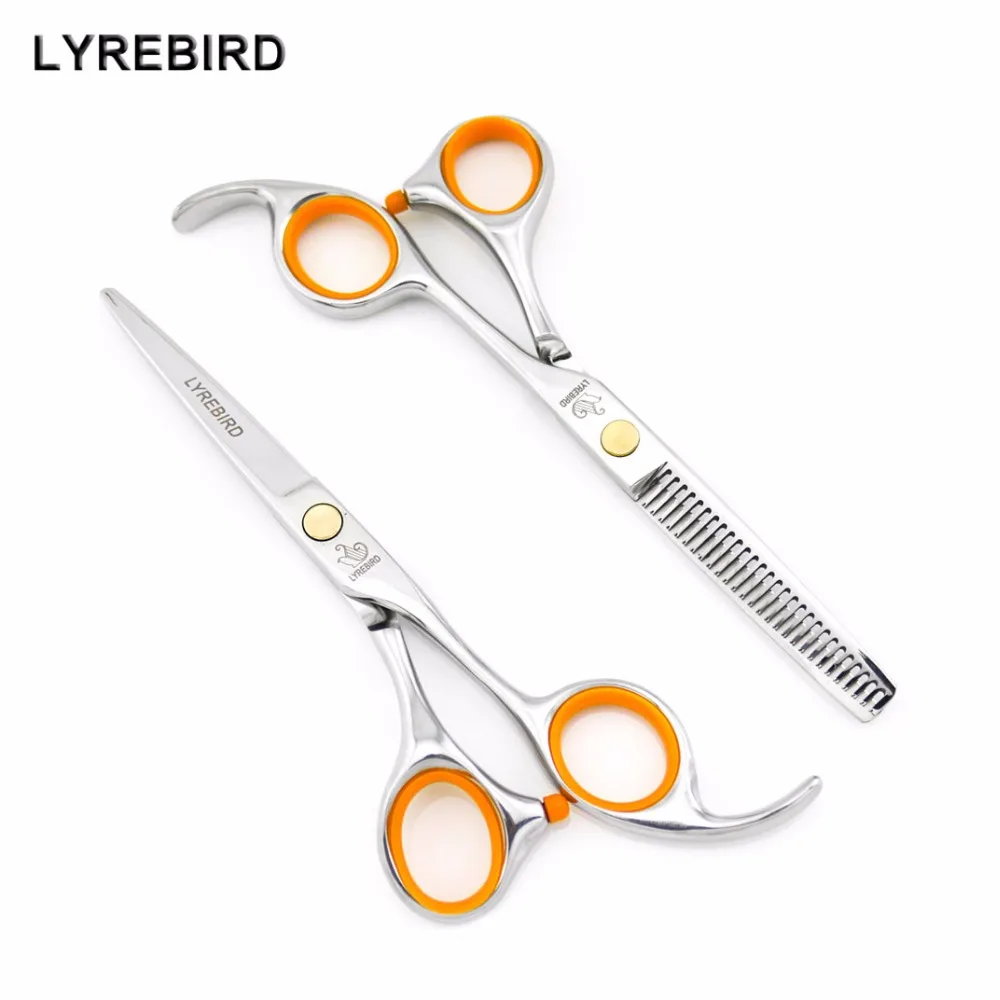 

Japan Hair shears 5.5 INCH or 6 INCH Hair cutting scissors Barber scissors Hair thinning shears Lyrebird HOT