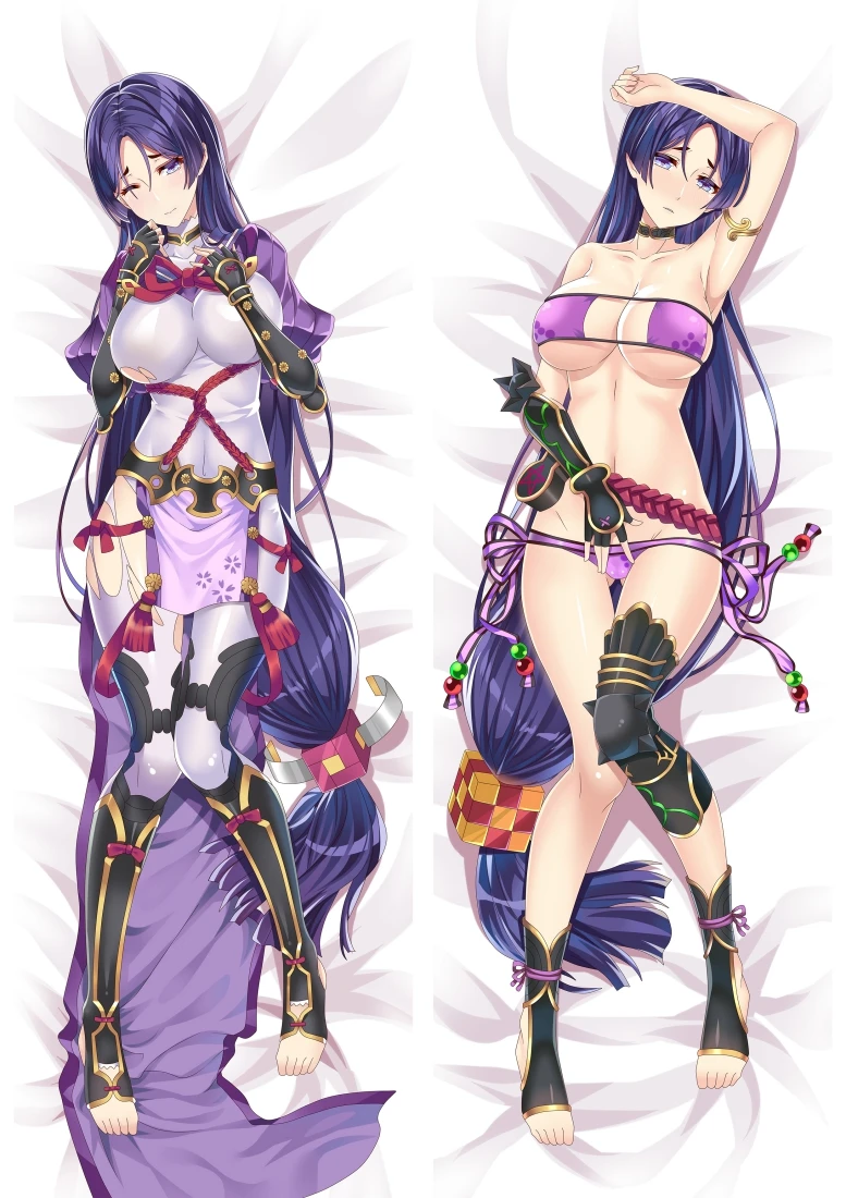 Фото Наволочка для подушки в стиле японского аниме Fate/Grand Order Minamoto no Yorimitsu, декоративная наволочка для подушки для обнимания №2