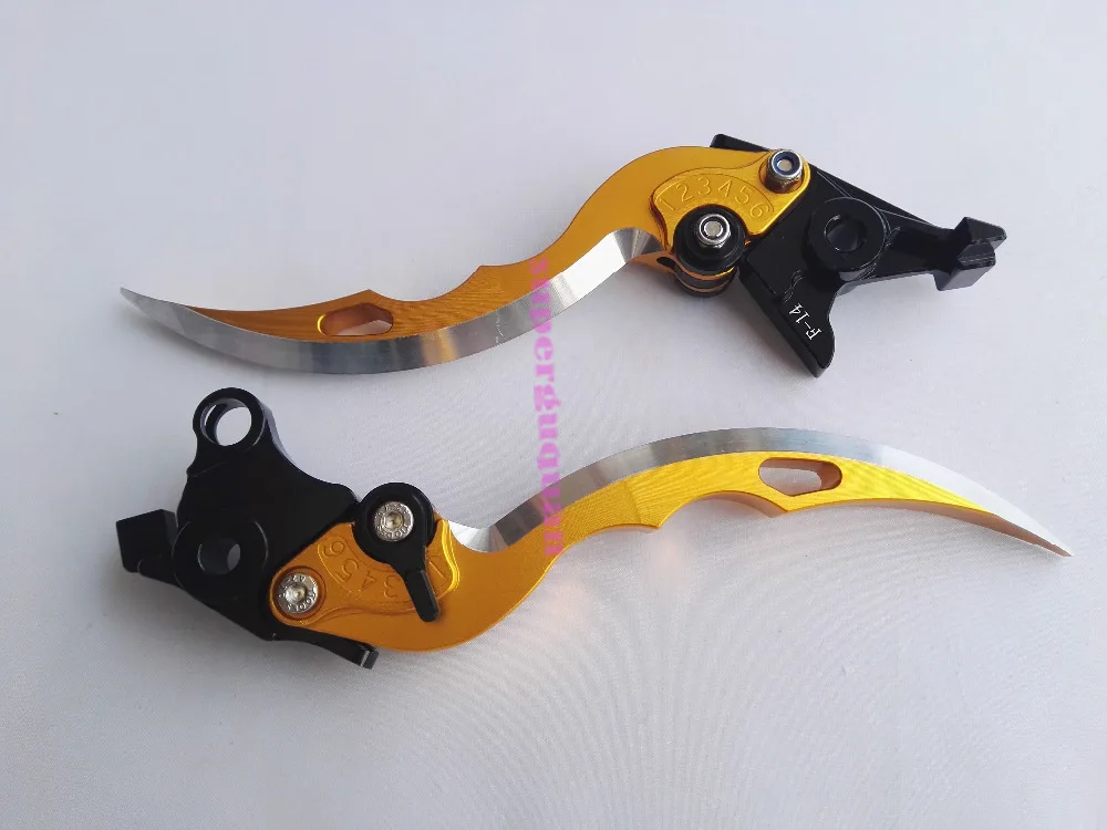 Новые рычаги тормоза и сцепления для велосипеда мотоцикла с ЧПУ стиль лезвия Suzuki