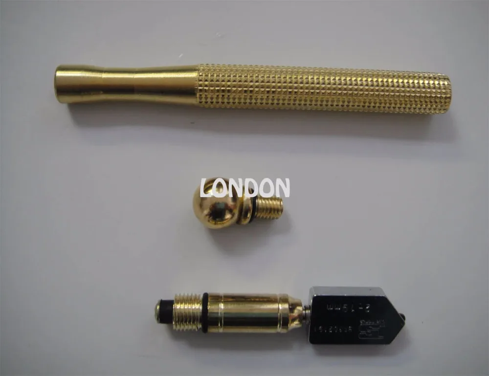 1 шт./лот великолепная стеклянная фреза металлическая ручка | Инструменты