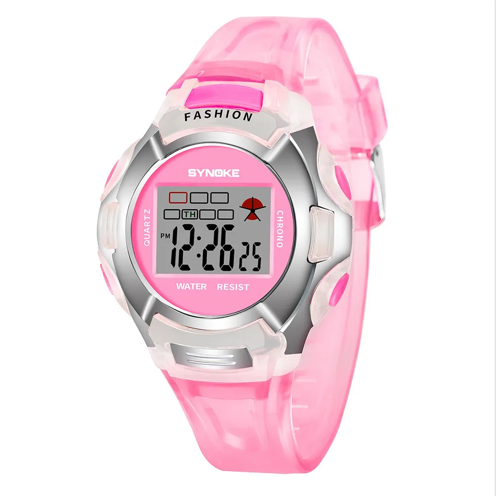 

Waterproof Children Boys Digital LED Sports Watch Kids Alarm Date Watch Gift Sport Watches for Boys Girls Waterproof Date #35