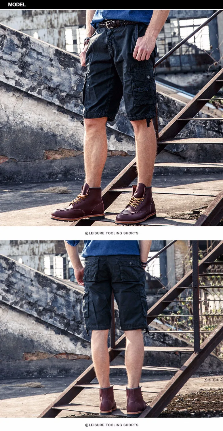 2017 новые летние повседневные шорты Для мужчин модные хлопковые Стиль s TAPOO