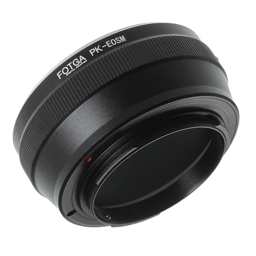 FOTGA переходное кольцо для Pentax PK K объектив для Canon EOS EF-M M2 M3 M6 M10 M50 M100 беззеркальная камера