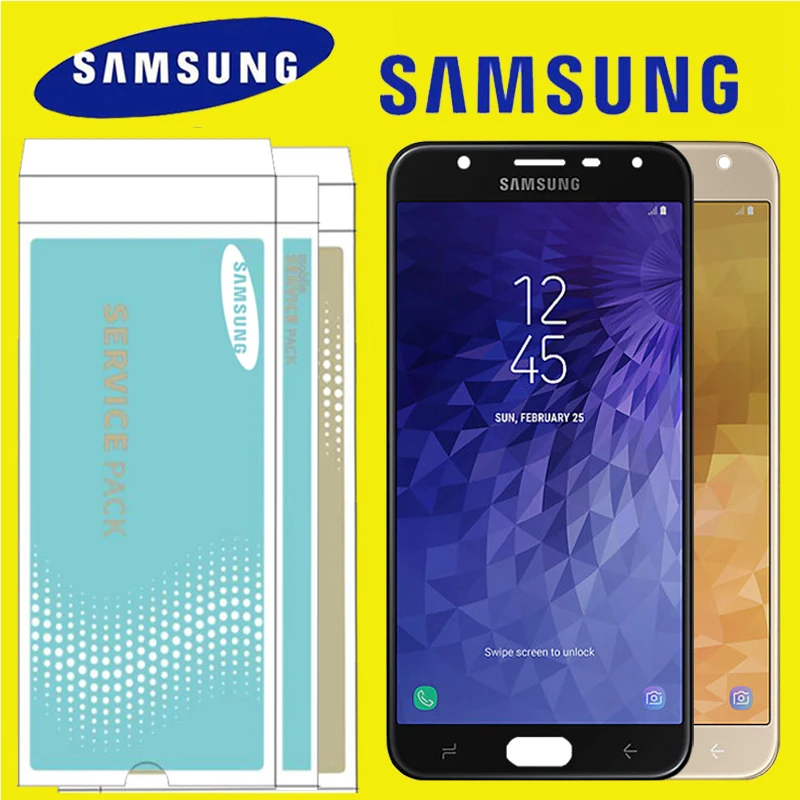 Оригинальный 5 ''ЖК дисплей для samsung Galaxy J7 Duos 2018 J720 ЖК Дисплей Сенсорный экран