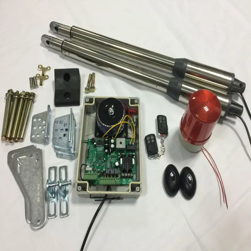 Электрический распашной ворот 300 кг с 2 дистанционным управлением 1 пара