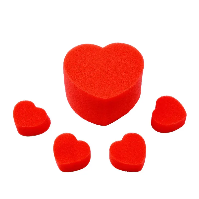 5 шт./лот уличный волшебный трюк губка сердце любовь шары волшебные аксессуары