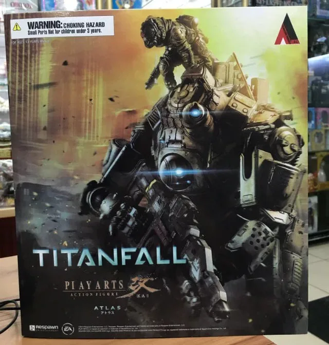 Free Shipping 10&quot PA KAI Game Titanfall Atlas Boxed 26cm PVC Action Figure Collection Model Doll Toy Gift | Игрушки и хобби