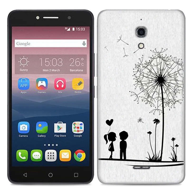 Мягкие ТПУ чехлы для Alcatel Pixi 4 6 0 3G 4G 9001D силиконовый чехол (6) телефонов задняя