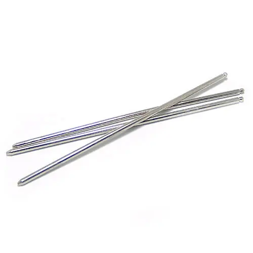 (9612) 5 шт. Железный или латунный искусственный родий стержень для волос палочки