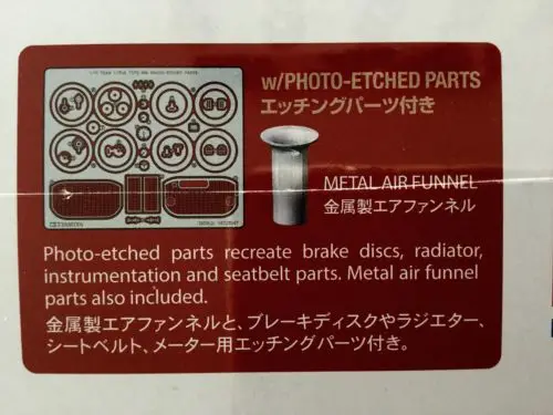 TAMIYA 12053 1/12 F1 команда LOTUS тип 49B 1968 Вт/фото ETCH запчасти модель F/S rc игрушка|Детали и