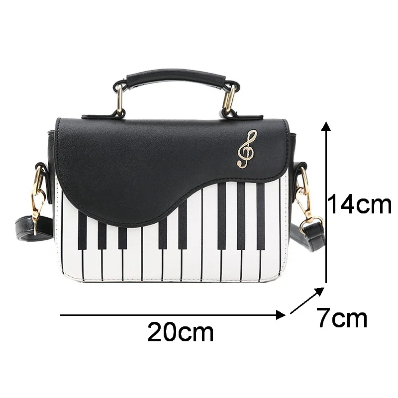 Gradosoo сумка на плечо с рояльным узором женская сумочка панелями Повседневная