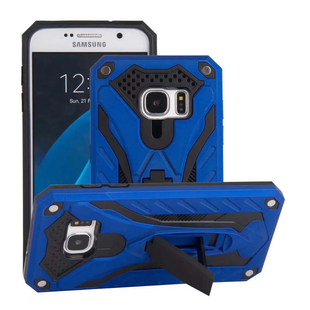 Сверхмощный Гибридный чехол для Iphone X 8 7 6s 6 5S Se samsung Galaxy S7 Edge S8 S9 Plus Note с подставкой