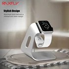Подставка для часов RAXFLY, адаптер для зарядки умных часов iWatch, роскошная алюминиевая металлическая Минималистичная настольная зарядная док-станция