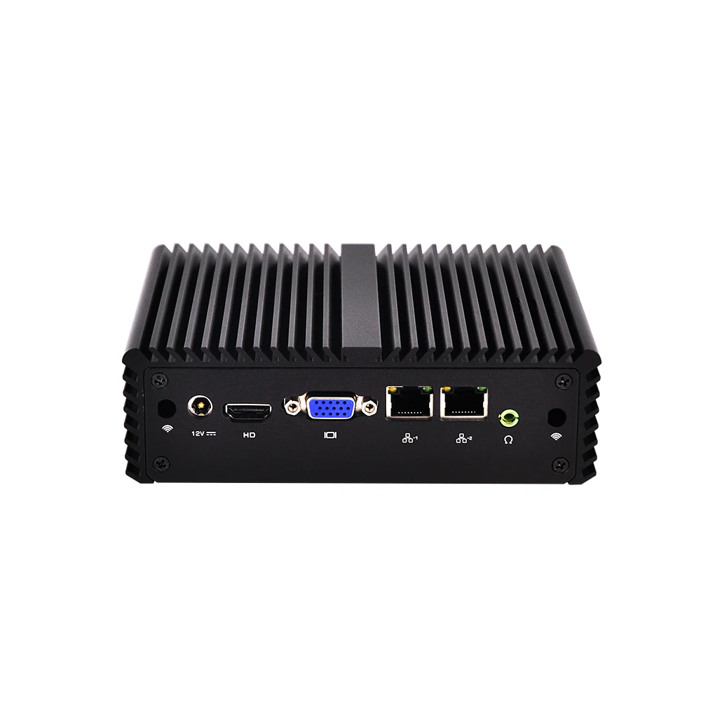 Preise Kansung Mini PC Barebone Mit Nano Itx Bay Trail J1900 Dual Lan Linux Ubuntu Mini Computer Fanless Industrie Mini PC
