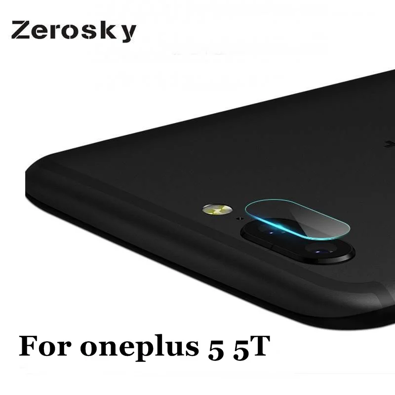 Zerosky 2 шт. прозрачная защитная пленка для объектива камеры Защитная oneplus 5 5T