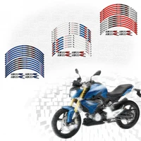 high quality motorcycle wheel decals waterproof reflective stickers rim stripes for bmw g310r bmwg310r bmw g310 r