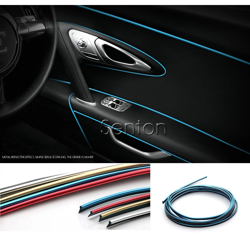 5 м интерьерная Наклейка декоративная полоса автомобильный Стайлинг для BMW F30 F10 F20