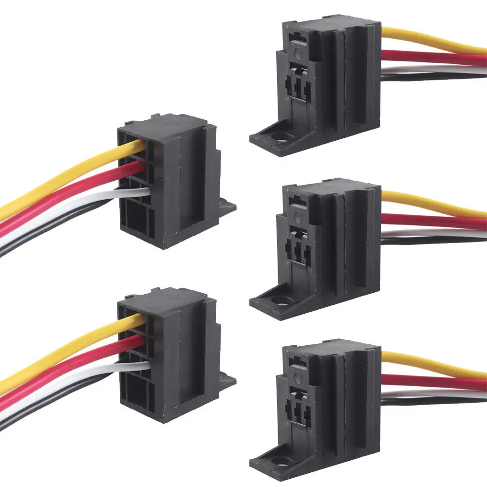 EE support 5 шт. DIY автомобильный двигатель 12 В вольт 30 А рабочий 4 контакта 4-проводное