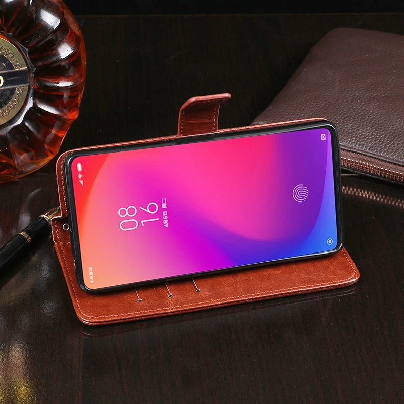 Чехол для Xiaomi Mi 9T откидной бумажник деловой кожаный чехол телефона чехлы с