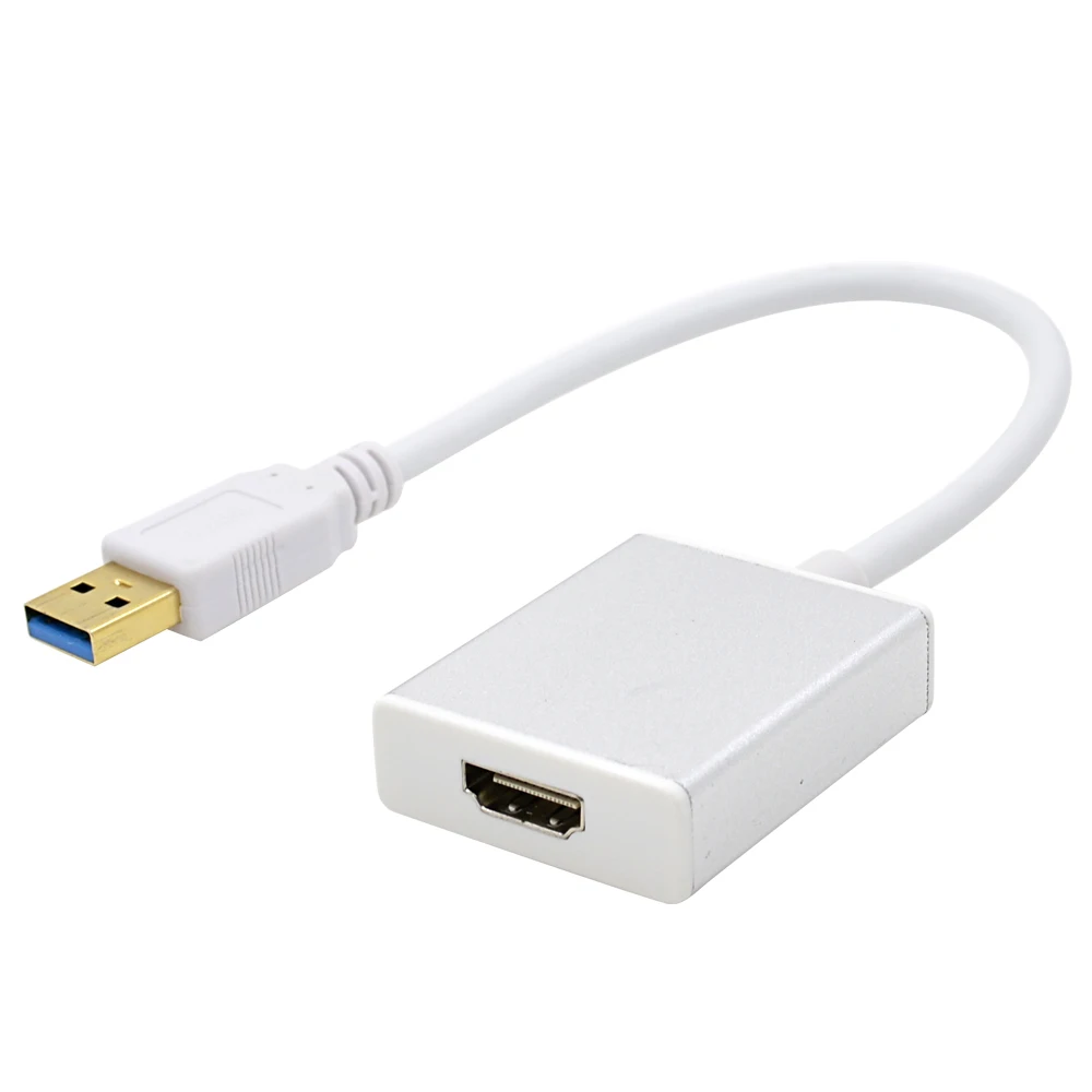 Графический адаптер с USB 3 0 на HDMI 5 Гбит/с для HDTV ПК ноутбука 1080P USB3.0 в HD кабель