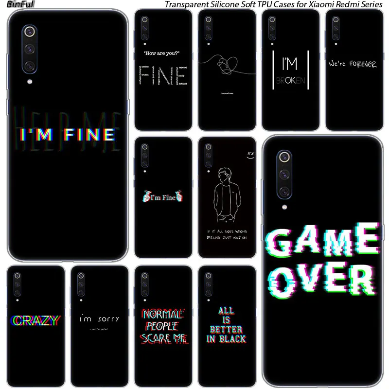 Силиконовый чехол для Xiaomi Pocophone F1 9T 9 9SE 8 A2 Lite A1 Mix3 Redmi K20 7A Note 4 4X 5 6 7 Pro S2|Бамперы| |