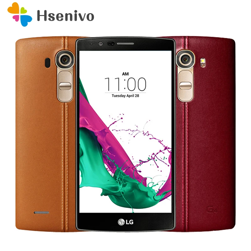 Восстановленный Оригинальный разблокированный сотовый телефон LG G4 H815 H810 H818