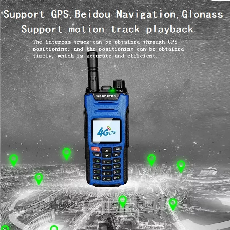 Рация BAOFENG для телефона с SIM картой 8 Вт 50 км GPS GSM WCDMA 4G LTE CB Ham радиостанция кв