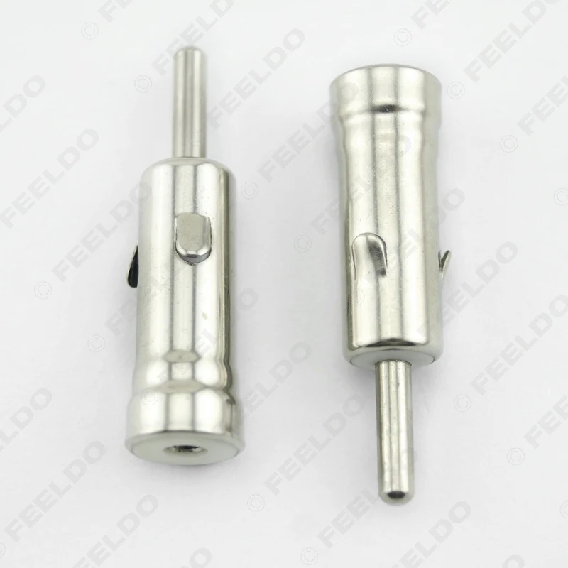 FEELDO 20Pcs Car AM/FM Radio Male ISO Plug to Din Aerial Antenna Adapter Connectors#1496 |