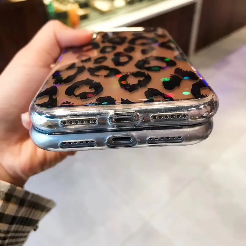 Роскошные Bling Аврора цветок чехол для iPhone 7 8 6 6s плюс пикантные леопардовые Птица