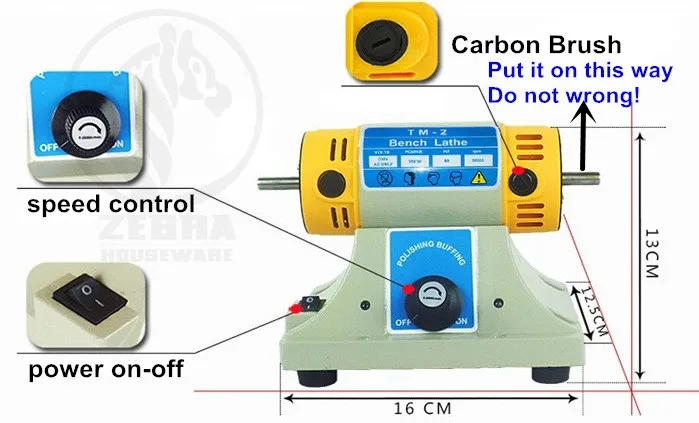 1 шт. правого зажимного патрона 0 6 мм для TM 2/BENZ Bench Grinder R marked правый хвостовик