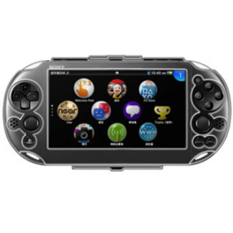 Прозрачный жесткий чехол защитный для Sony PlayStation Psvita PS Vita PSV 2000 Кристальный