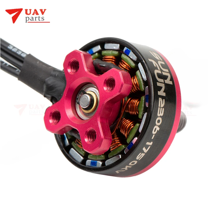 4 шт./лот DYS Sunfun series slime бесщеточный двигатель SF2306 2500KV 3 6s монтажное отверстие для