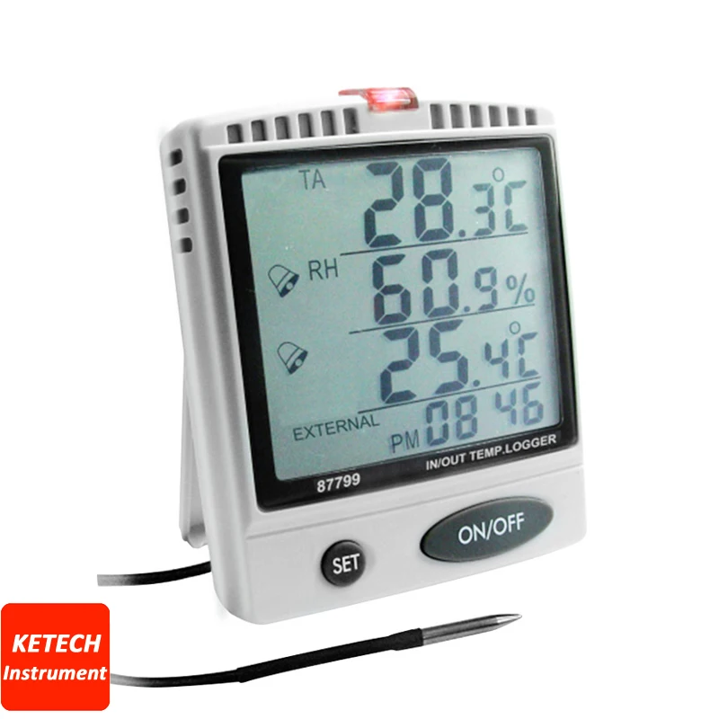 

AZ87799 Desktop Temperature and Humidity Recorder