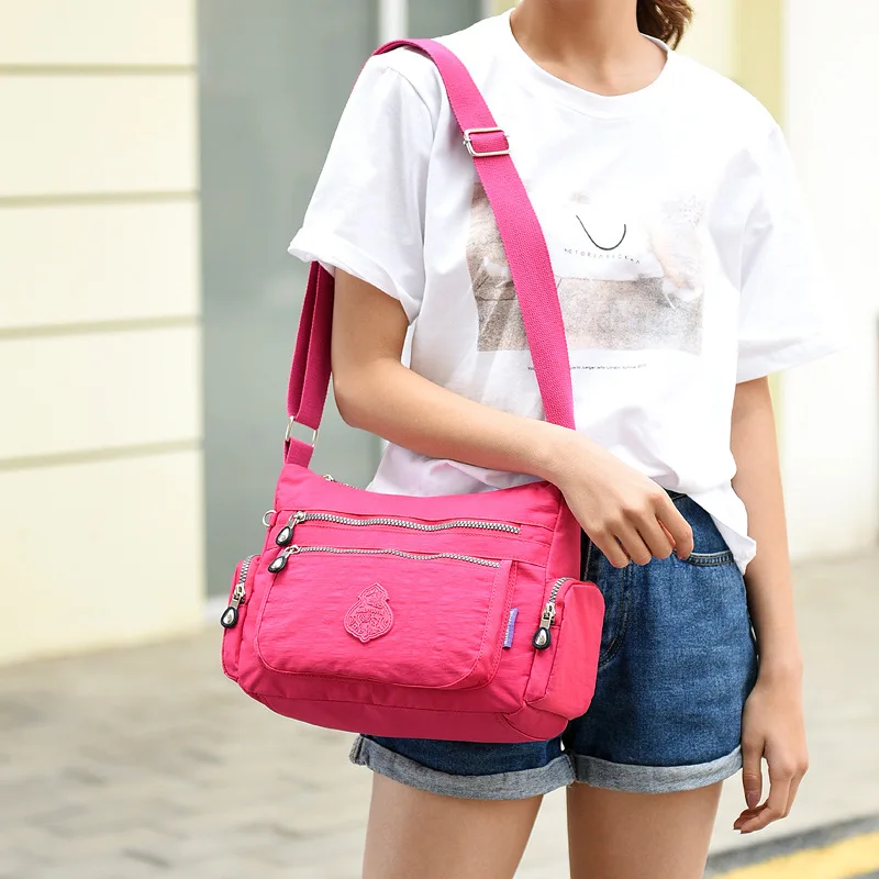 Женские сумки-мессенджеры Водонепроницаемая Нейлоновая Сумочка и кошелек