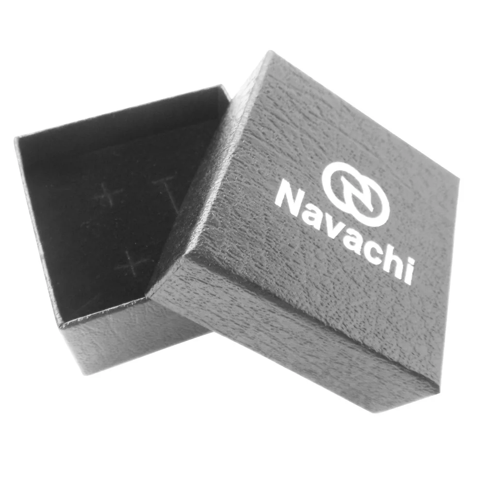 Серьги-гвоздики в форме паука тарантуса Navachi с голубым опалом и стразами SMT2402 |