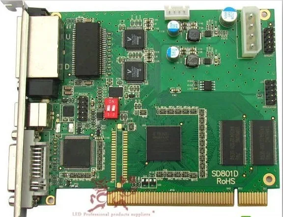 Linsn TS802D linsn Отправитель TS802 LINSN контроллер Отправка карты для светодиодный RGB полноцветный дисплей, установка vdwall LVP605 и т. д