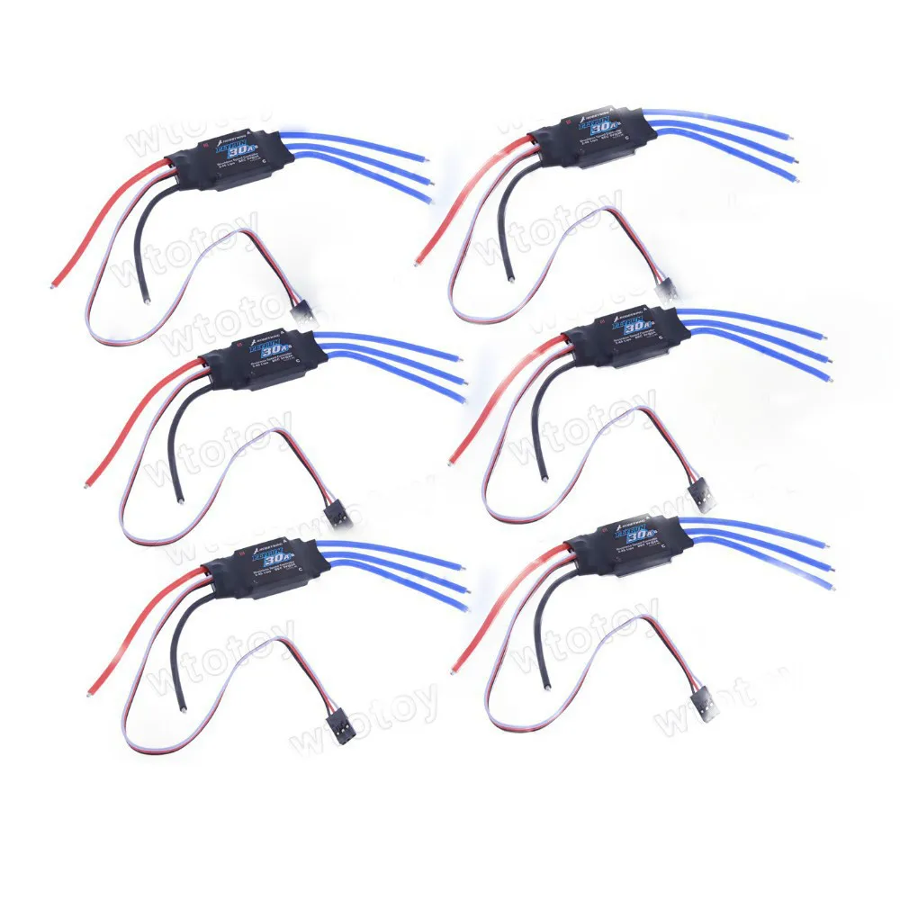 6 шт HobbyWing Pentium 40A бесщеточный контроллер скорости ESC для X-copter Quadcopter | Игрушки и