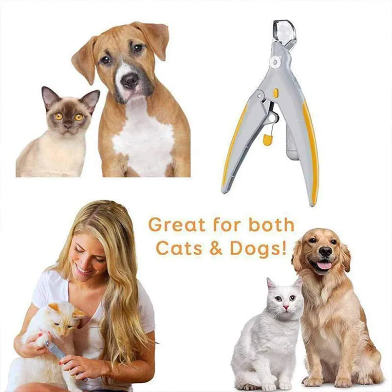 Professional Electric Pet Dog Paw Nail Clipper Trimmer Cut Pets Grinding File Kit Grooming Scissors Products for Animals Cats|Кусачки для