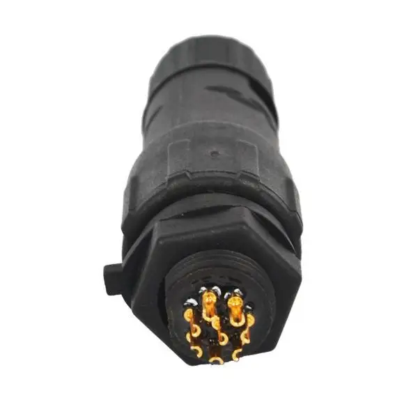 Новинка 4 шт. 8 контактов M14 IP68 водонепроницаемый разъем 8Pin промышленная панель