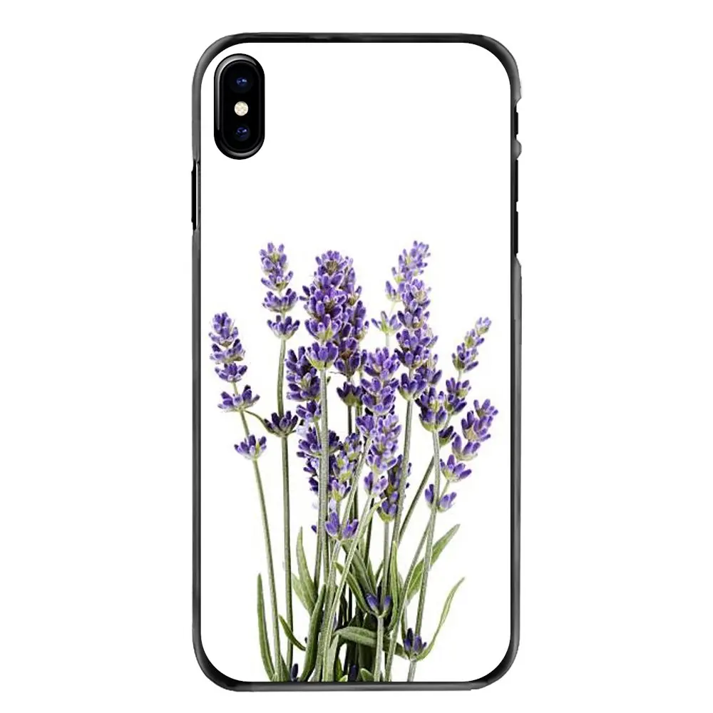 For Huawei P7 P8 P9 P10 Lite Plus 2017 2016 Honor 5C 6 4X 5X Mate 8 7 9 Phone Cases Lavender Flower purple Lavandula vanilla Art |