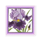 Joy Sunday маленький фиолетовый Цветущий украшение для мебели с цветочным узором Набор для вышивки крестиком забавная интересная декоративная вышивка ручной работы